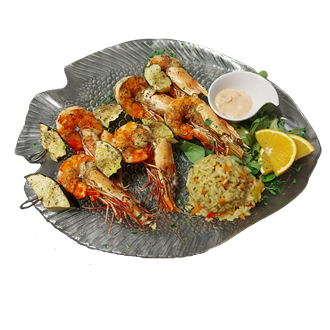 Riesengarnelen vom Grill